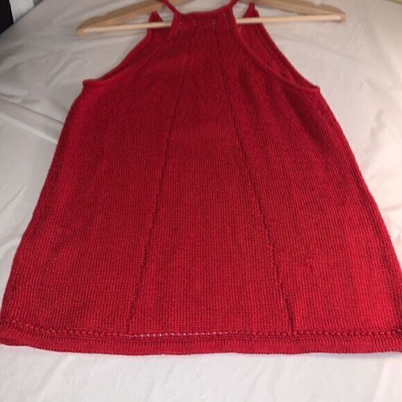 Lucky Brand Crochet Style Tank Top Sz Small - Picture 8 of 12